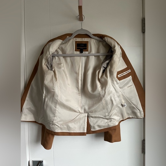 J. Crew Women's Schoolboy Camel Blazer😍😍😍 - Picture 9 of 12